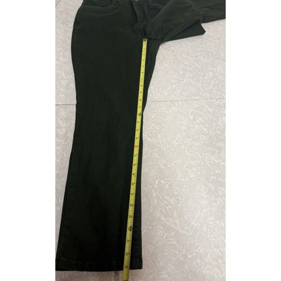 Christopher And Banks Pants Women’s Size 6 Short Signature Slimming Olive Green - Picture 12 of 13